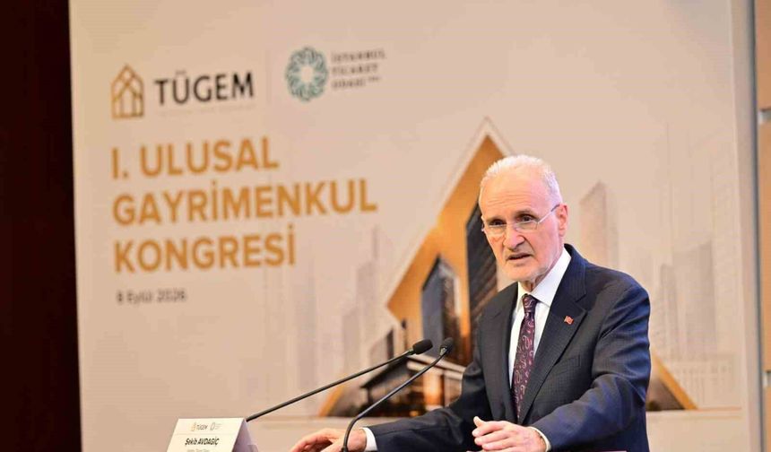 İTO Başkanı Şekib Avdagiç: 'Gayrimenkulde İstanbul merkezli stratejik derinlik, Türkiye için güvenilir ekosistem oluşturacak'