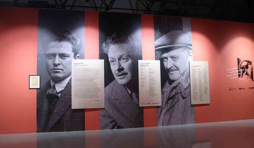 İzmir'de 'Nazım Hikmet-Romantika' sergisi kapılarını açtı