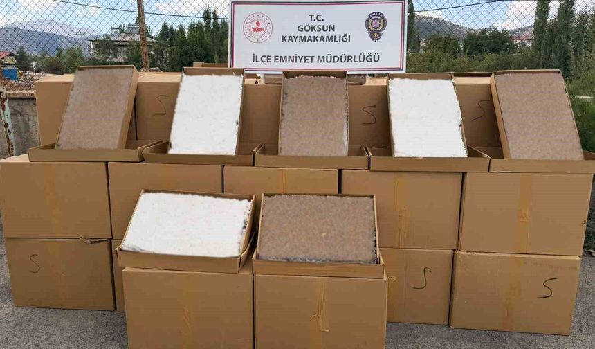 Kahramanmaraş'ta kaçakçılık operasyonu: 2 gözaltı