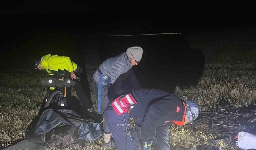 Kars'ta mahsur kalan 2 yabancı turist ekiplerin nefes kesen operasyonuyla kurtarıldı