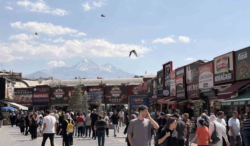 Kayseri'de yazın en sıcak günü 23 Ağustos oldu
