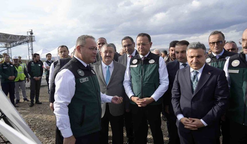 Kelkit Çamur Barajı'nda su tutma işlemi başladı
