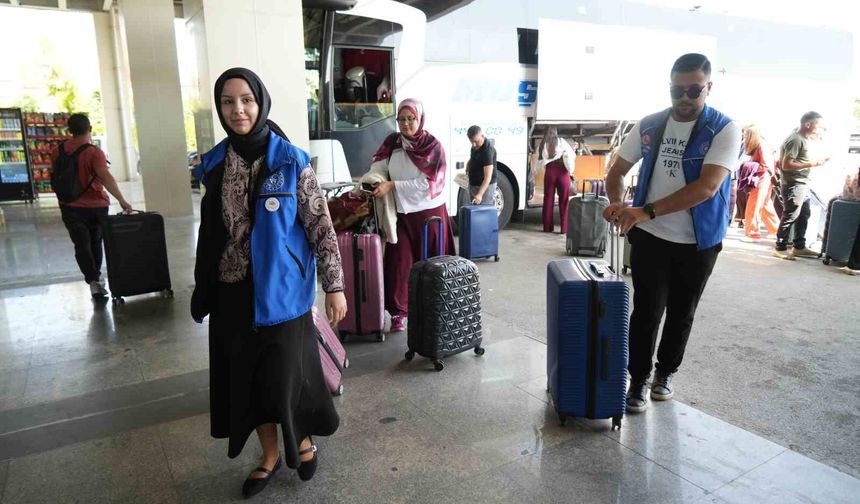 Muş'ta üniversite öğrencilerine sıcak karşılama