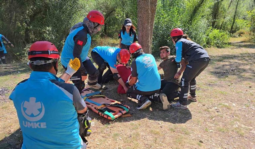 UMKE tatbikatında yaşananlar gerçeği aratmadı