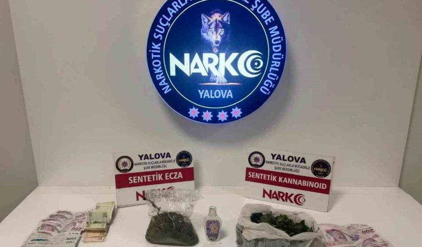 Yalova'da uyuşturucu operasyonu: 3 tutuklama