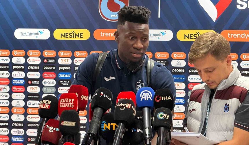 Andre Onana: 'Bu şekilde çalışmaya devam edip sezon sonu ne olacağını hep birlikte göreceğiz'