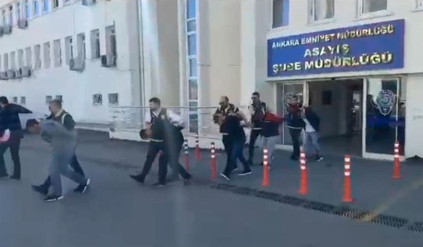 Ankara'da iş yerine gece yarısı kurşun yağdıran 6 şüpheli yakalandı
