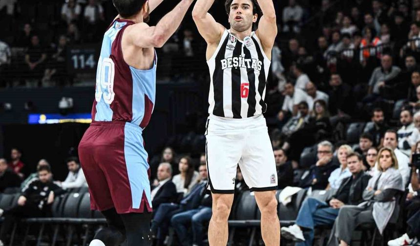 Basketbol Süper Ligi: Beşiktaş: 90 - Trabzonspor: 81