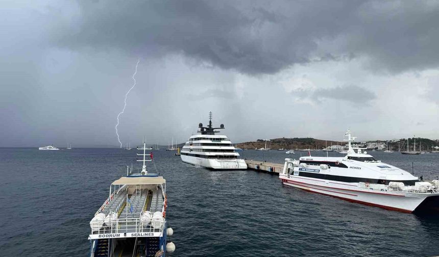 Bodrum'a kruvaziyerle 100 turist geldi