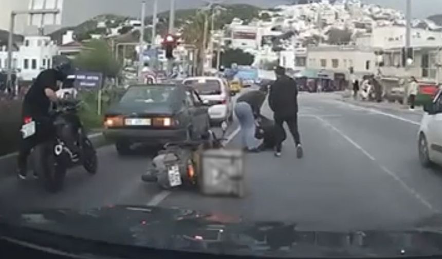 Bodrum'da kuryeyi yol ortasında darbettiler, 360 bin TL ceza yediler