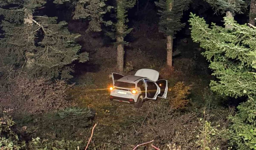 Bolu'da otomobil uçuruma uçtu: 4 yaralı
