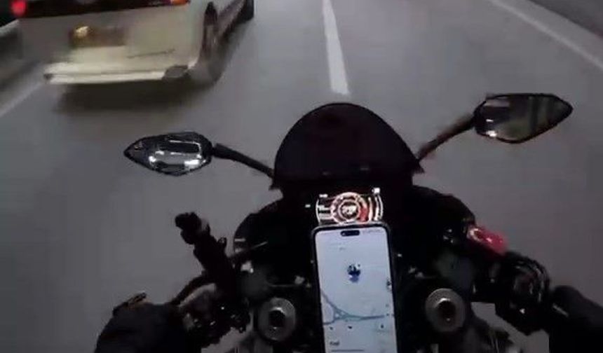 Bursa'da motosikletlinin kaçış manevrası kazayla sonuçlandı