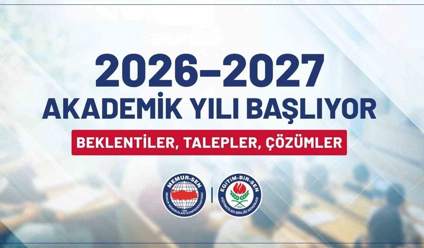 Eğitim-Bir-Sen'den 2026-2027 Akademik Yılı açıklaması
