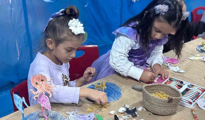 Sincan Anne Çocuk Oyun Evlerinde eğlence ve bilgi bir arada