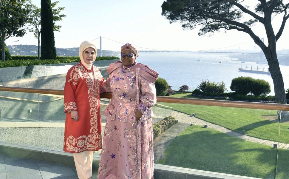 Emine Erdoğan, Esvatini Ana Kraliçesi Ntfombi Tfwala ile görüştü