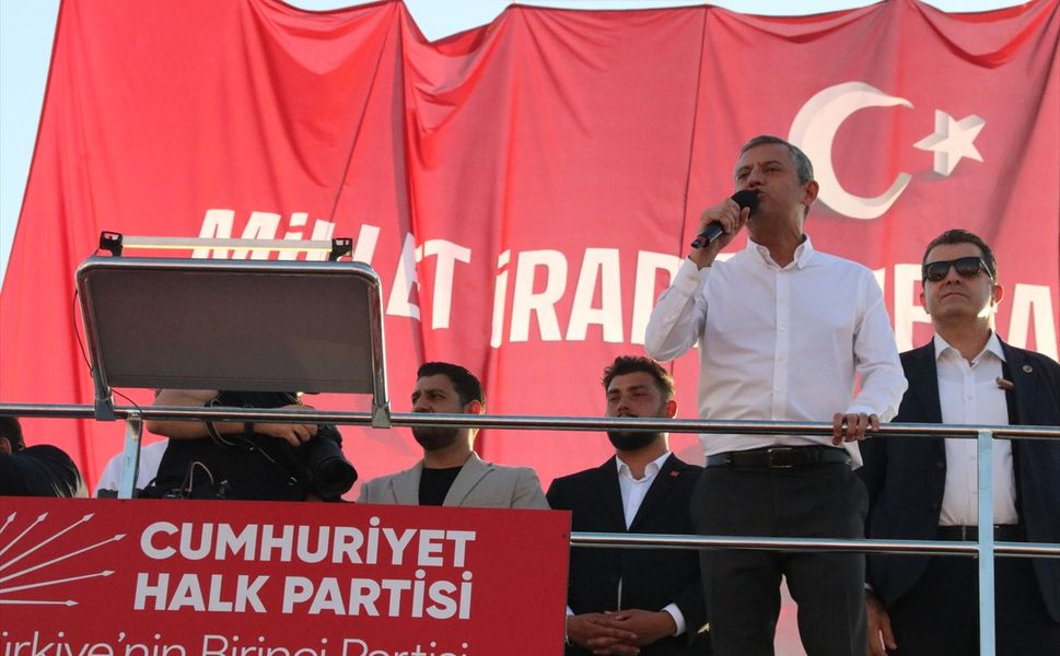 CHP Genel Başkanı Özel, Malatya'daki mitingde konuştu: