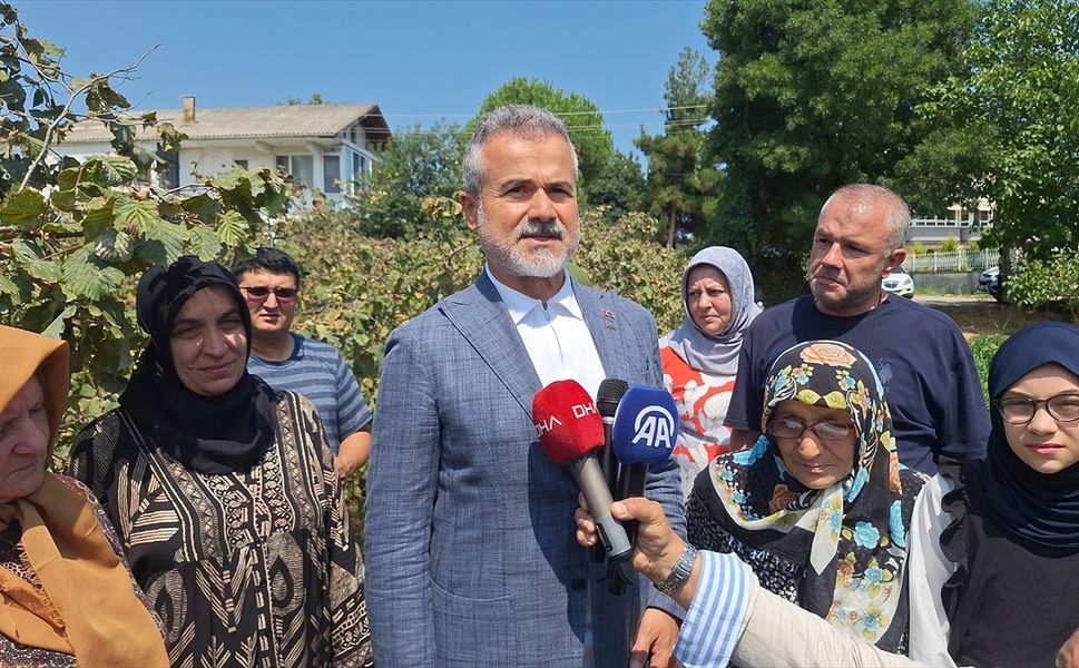 Yeniden Refah Partisi Genel Başkan Yardımcısı Kılıç, Samsun'da fındık üreticileriyle buluştu