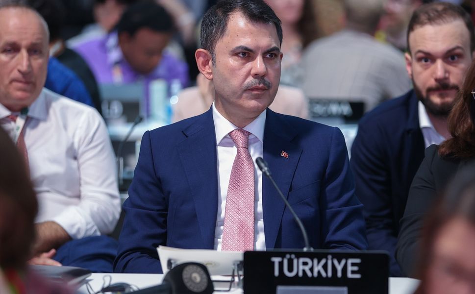 Bakan Kurum, BM İklim Değişikliği Çerçeve Sözleşmesi 30. Taraflar Konferansı Genel Kurulu'nda konuştu: