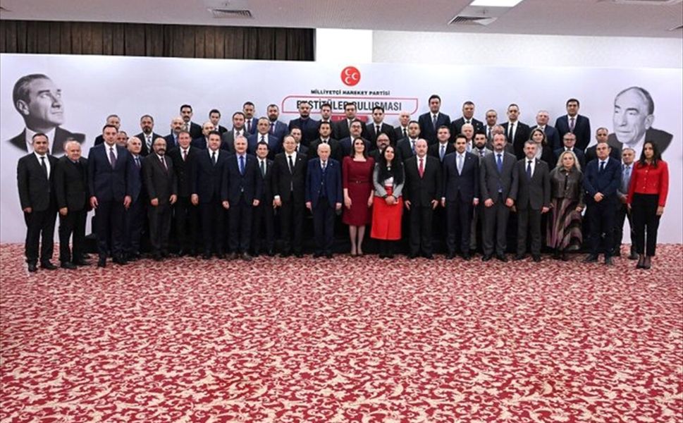 MHP Genel Başkanı Bahçeli, parti bünyesindeki enstitülerin temsilcileriyle bir araya geldi