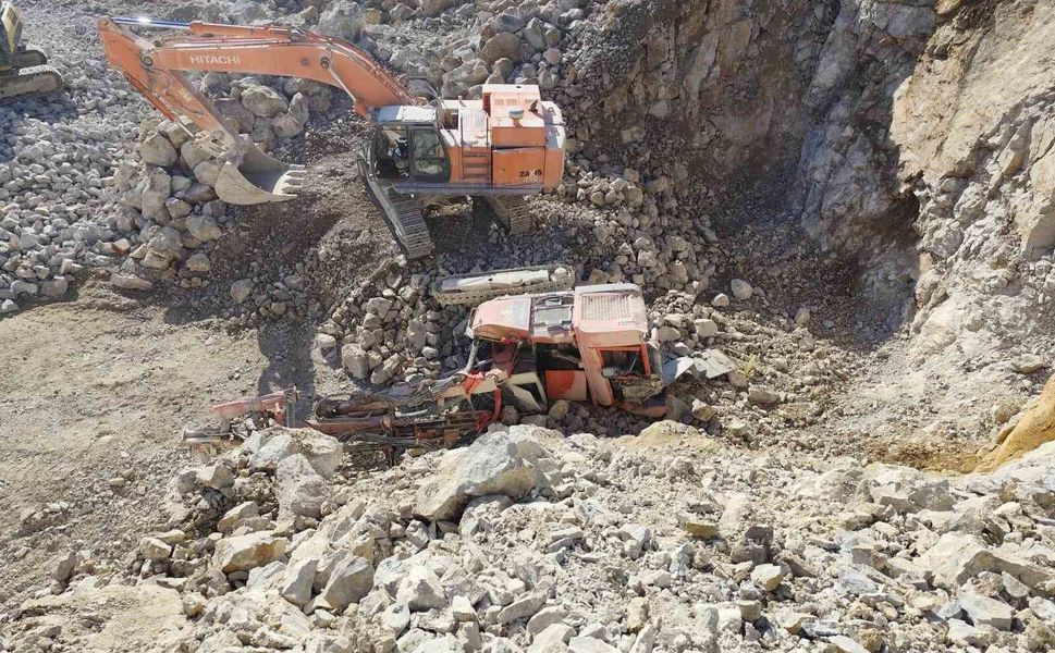Taş ocağında yaşanan iş kazasında yaralanan işçi hayatını kaybetti