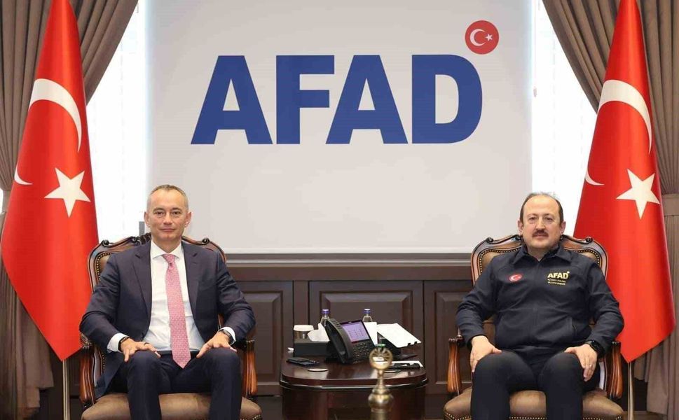 AFAD Başkanı Pehlivan, Gazze Barış Kurulu Yüksek Temsilcisi Mladenov'u kabul etti