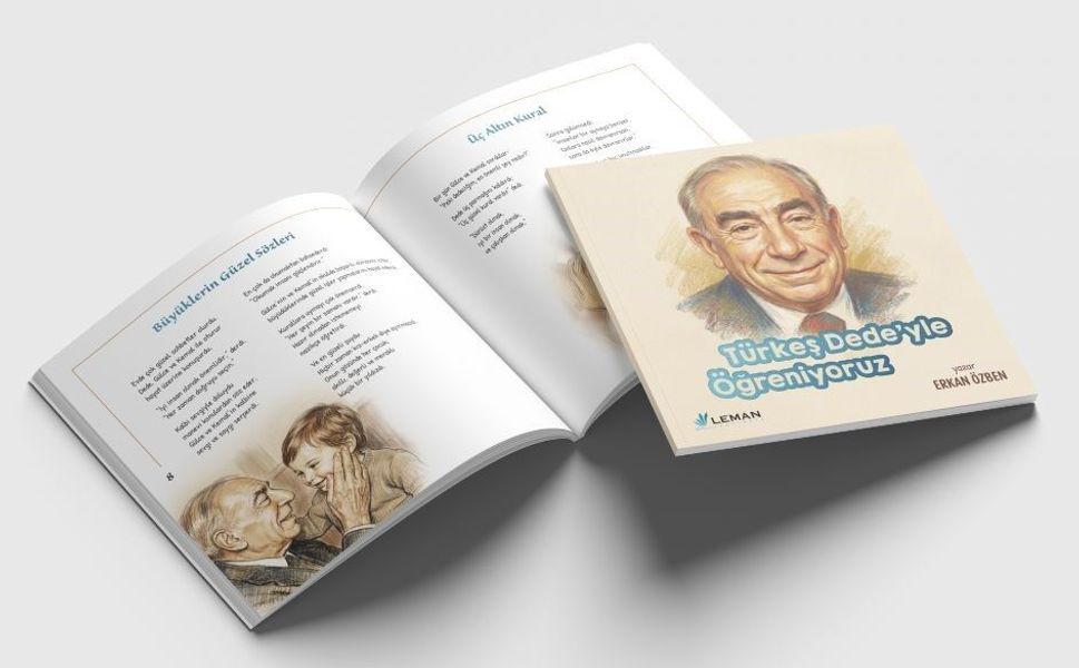 Alparslan Türkeş'i konu alan 'Türkeş Dede'yle Öğreniyoruz' kitabı yayımlandı