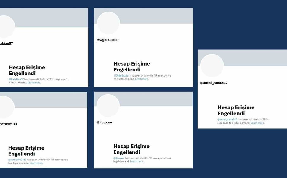 Ankara Cumhuriyet Başsavcılığınca 5 örgüt hesabına erişim engeli