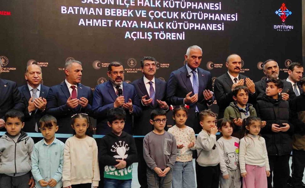 Bakan Ersoy: 'Batman'da kültür altyapısında büyük dönüşüm sağladık'