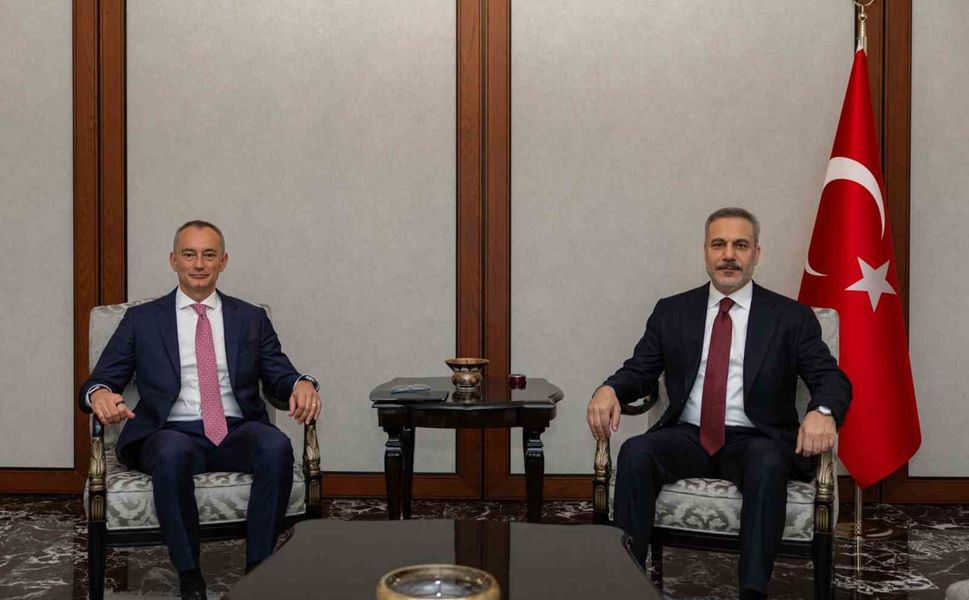 Bakan Fidan, Gazze Yüksek Temsilcisi Mladenov'u kabul etti