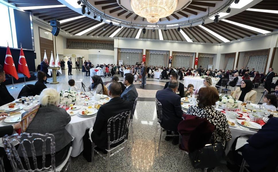 Bakan Güler, şehit aileleri ve gazilerle iftarda bir araya geldi