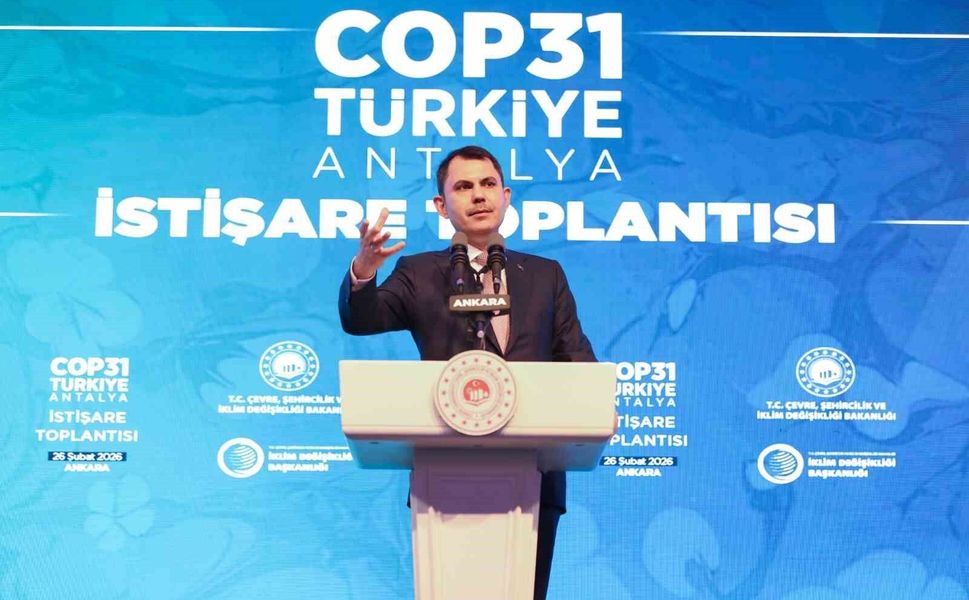 Bakan Kurum: 'COP31, iklim eyleminde bir dönüm noktası olacak'