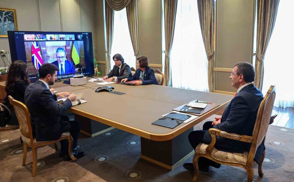 Cumhurbaşkanı Yardımcısı Yılmaz: 'Kalıcı ve adil bir barış için her türlü çabaya katkı vermeyi sürdüreceğiz'