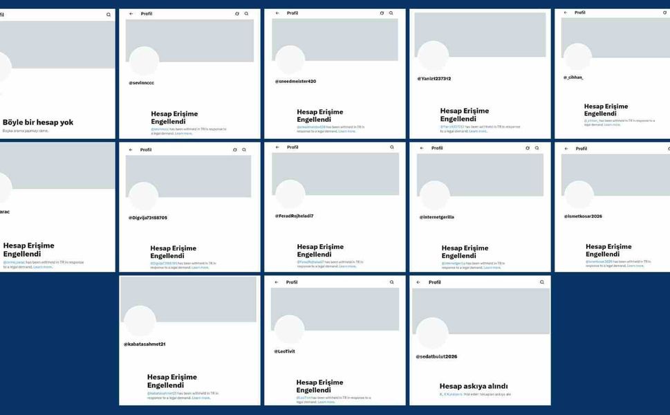 Epstein dosyaları kapsamında bilgi kirliliği oluşturan hesaplara erişim engeli