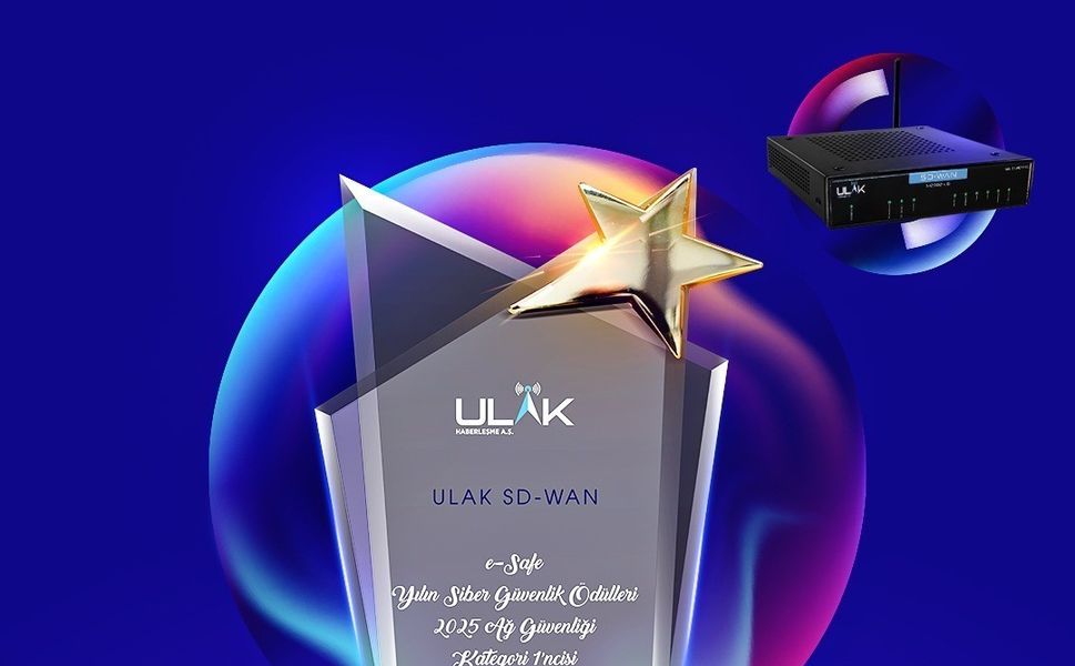 Kamu ve savunma altyapılarında yerli güvence: ULAK SD-WAN'a 'Ağ Güvenliği' ödülü