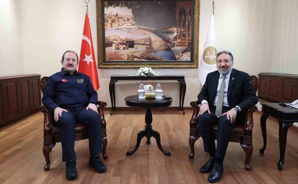 AFAD ile Diyanet İşleri Başkanlığı iş birliği içinde yürütülen çalışmalar değerlendirildi