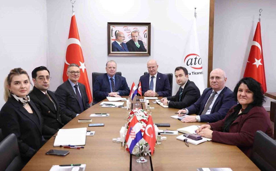 ATO Başkanı Baran: 'Hırvatistan ile ticaret hacmimizi 5 milyar dolara taşımayı hedefliyoruz'