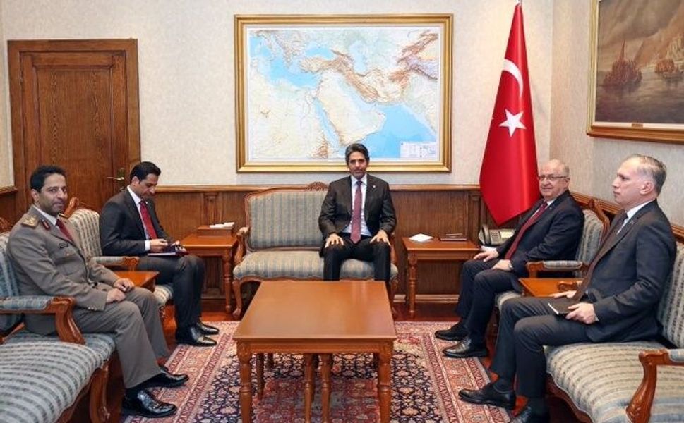 Bakan Güler, Katar Ankara Büyükelçisi Al-Henzab'ı kabul etti