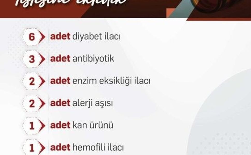 Bakan Işıkhan 36 ilacın geri ödeme sistemine alındığını duyurdu