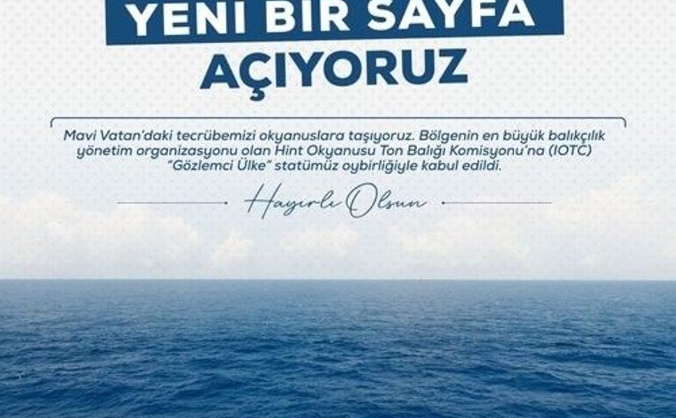 Bakan Yumaklı: 'Mavi vatandaki tecrübemizi okyanuslara taşıyoruz'