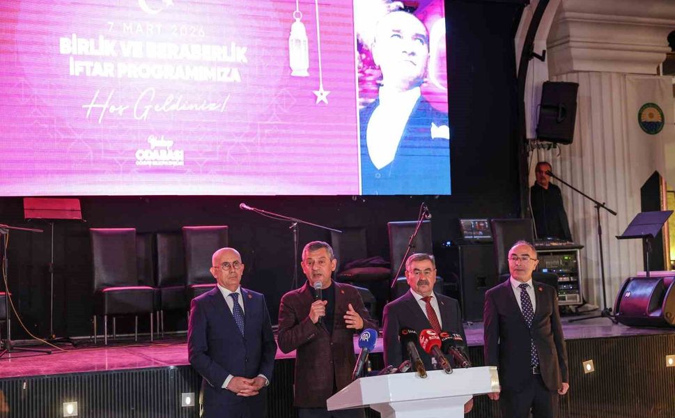 CHP Genel Başkanı Özel: 'Trump'ın kurduğu düzen, yeni dünya düzeni olamaz'