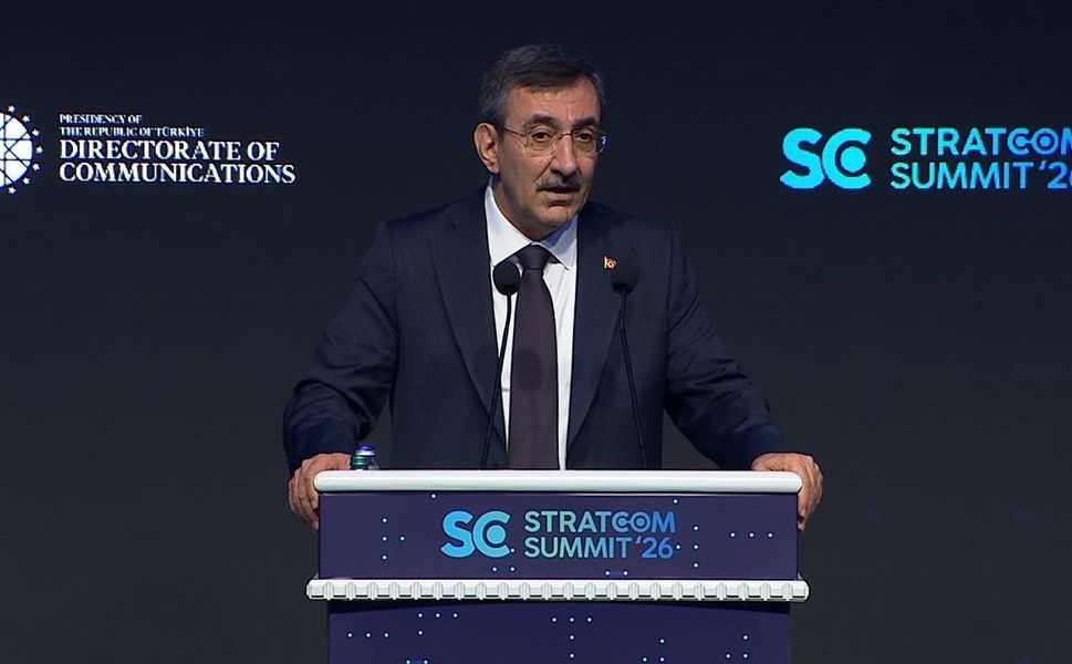 Cumhurbaşkanı Yardımcısı Yılmaz: 'Türkiye barıştan yana, diplomasiden yana, savaşlara karşı tutumunu net bir şekilde sergiliyor'