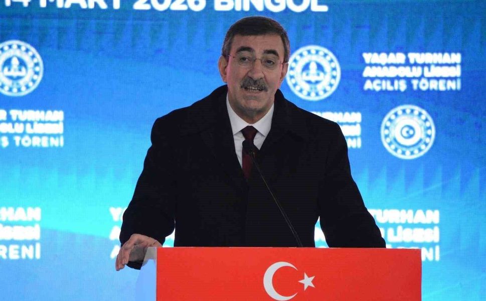 Cumhurbaşkanı Yardımcısı Yılmaz: 'Türkiye Cumhuriyeti olarak biz hem haklı hem güçlü olacağız'