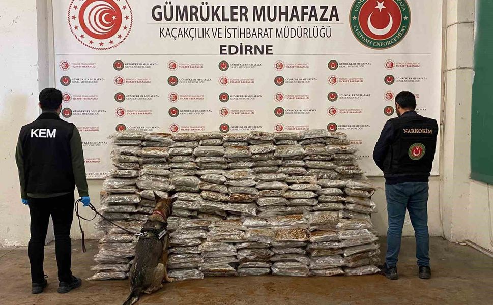 Gümrüklerde 828 milyon 272 bin liralık uyuşturucu madde ele geçirildi