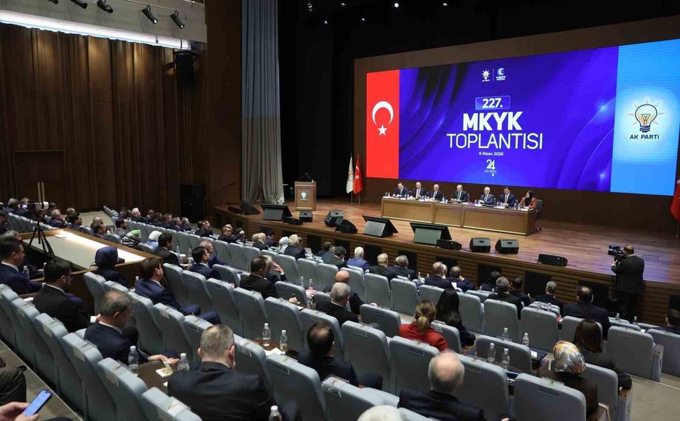 AK Parti MKYK Toplantısı başladı