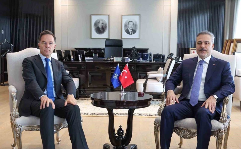 Bakan Fidan, NATO Genel Sekreteri Rutte ile görüştü