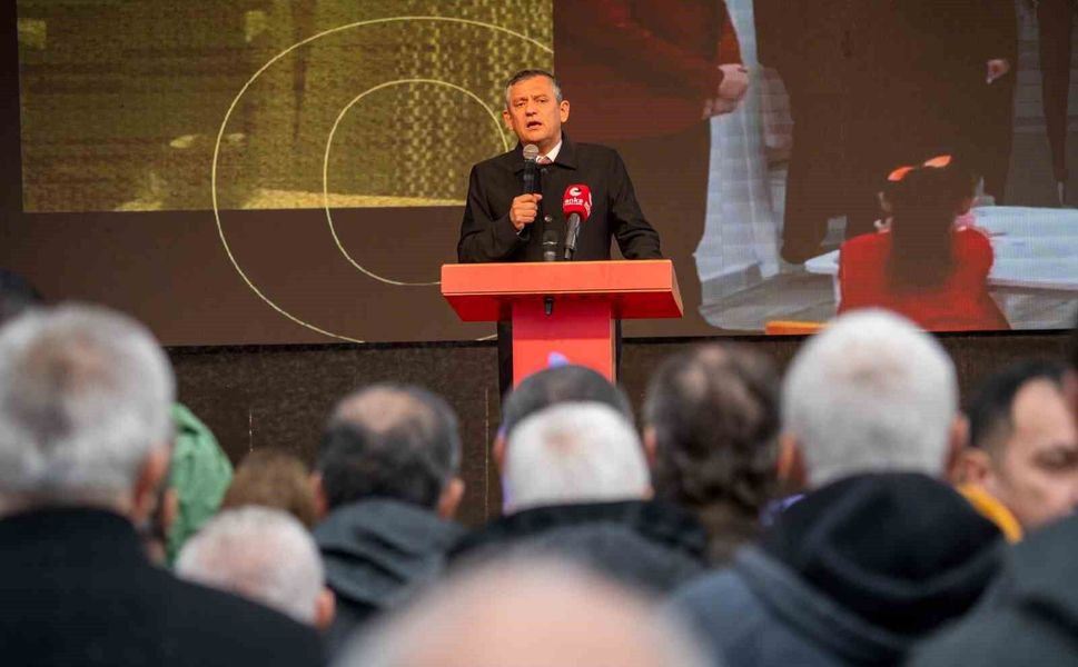 CHP Genel Başkanı Özel: 'CHP büyük bir saldırı altında'