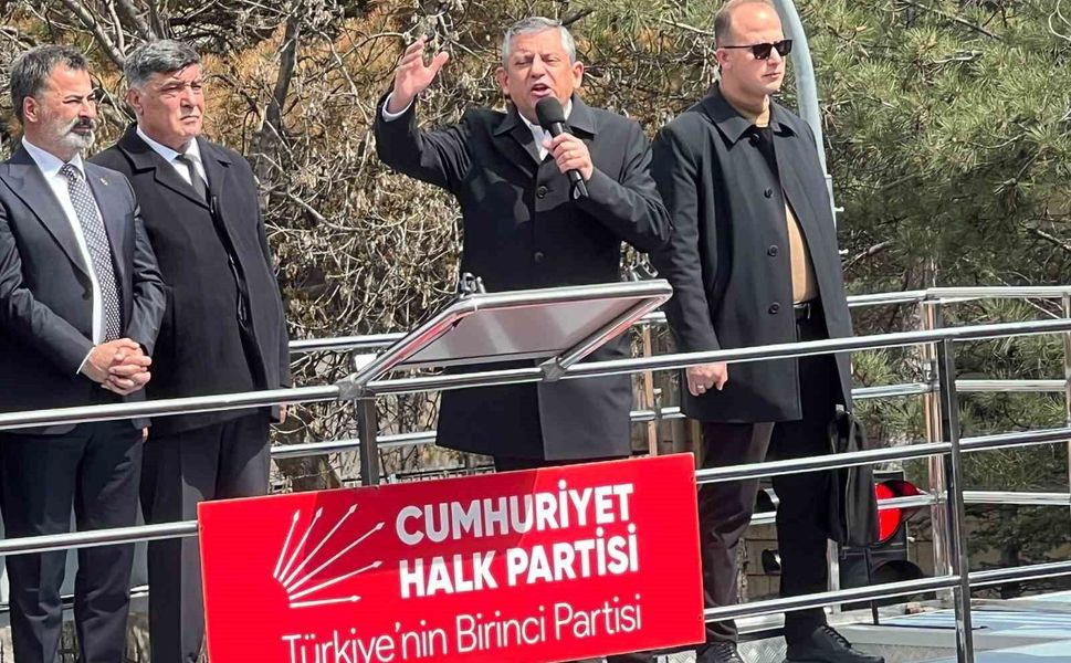 CHP Genel Başkanı Özel'den Nevşehir'de altyapı ve turizm vurgusu