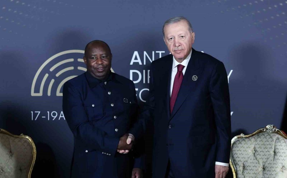 Cumhurbaşkanı Erdoğan, Burundi Cumhurbaşkanı Ndayishimiye ile görüştü