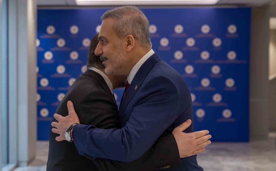 Dışişleri Bakanı Fidan, Suriyeli mevkidaşı ile bir araya geldi