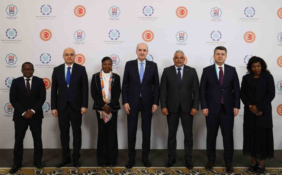 TBMM Başkanı Kurtulmuş, Malavi Ulusal Meclisi Başkanı Suleman ile görüştü